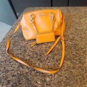 Coach Purse with matching wallet